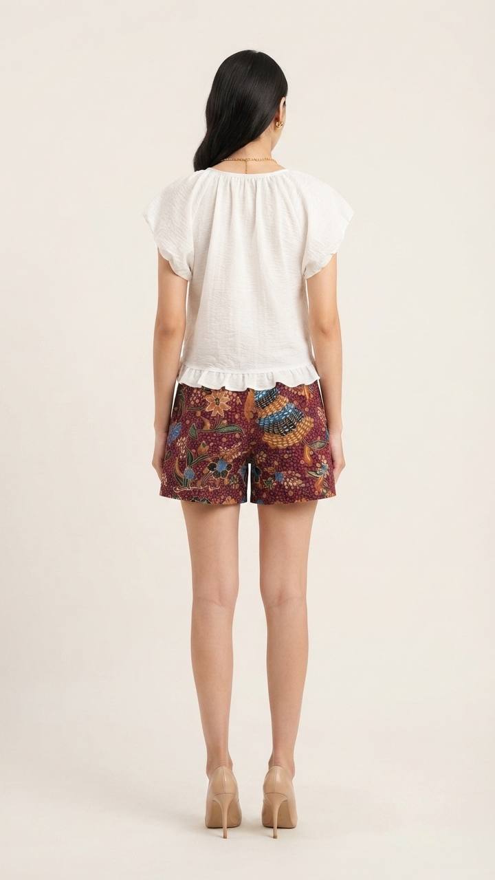 T2678 - Mekar Senja Batik Short 