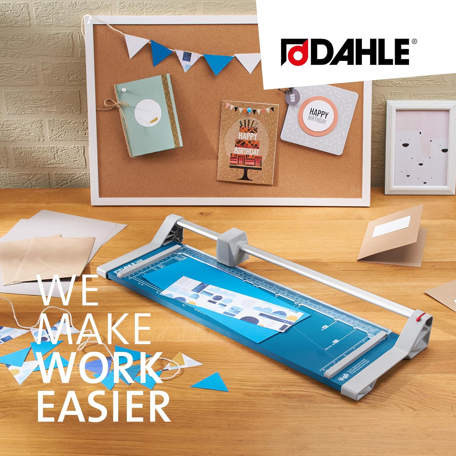Dahle 508: 3RD Generation Paper Trimmer, able to cut 460mm length, 0.6mm in thickness 