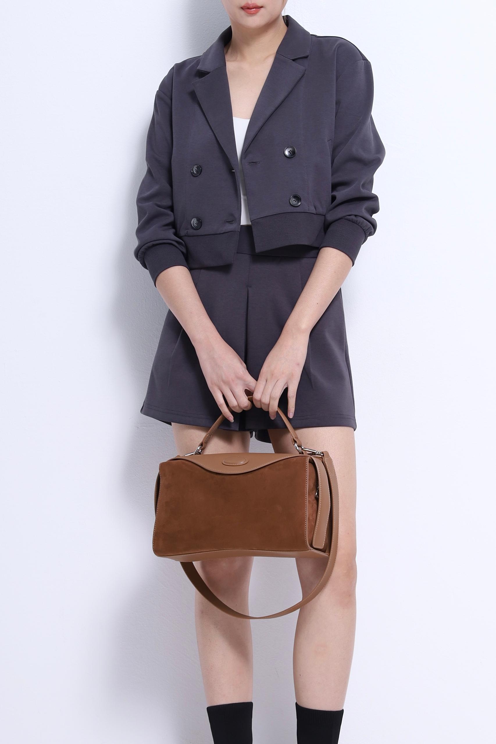 CP1625 SLIT PATTERN SOFT SKIRT PANT