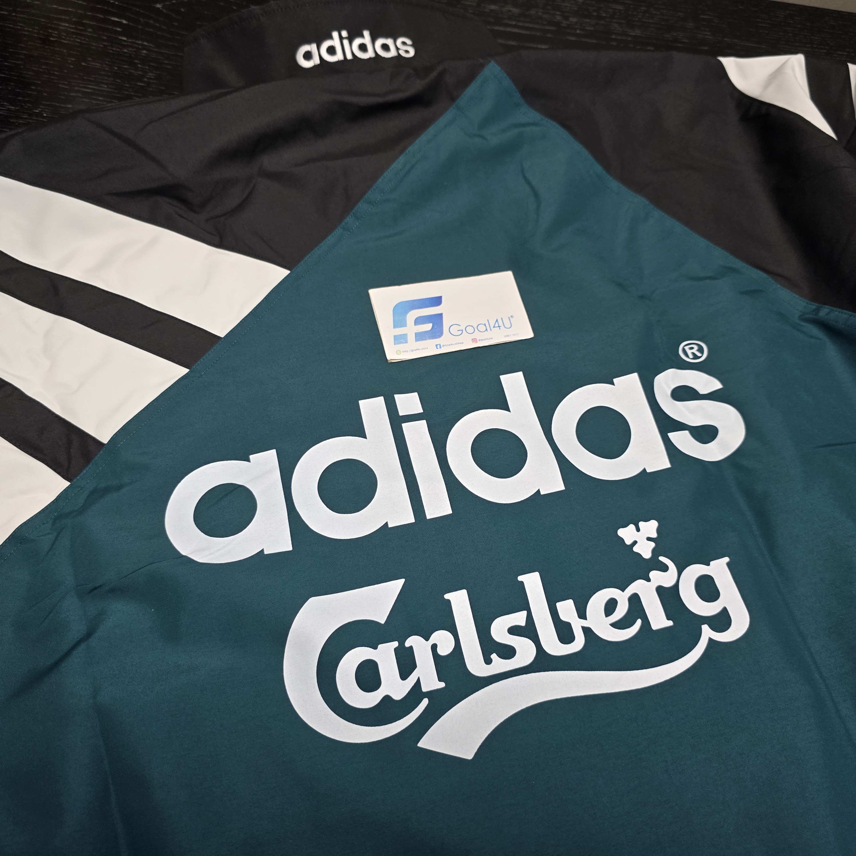 🟢⚪**經典重現！Adidas Bringback Liverpool 利物浦 1995-96 Track Top (可加印AXA) KA8094