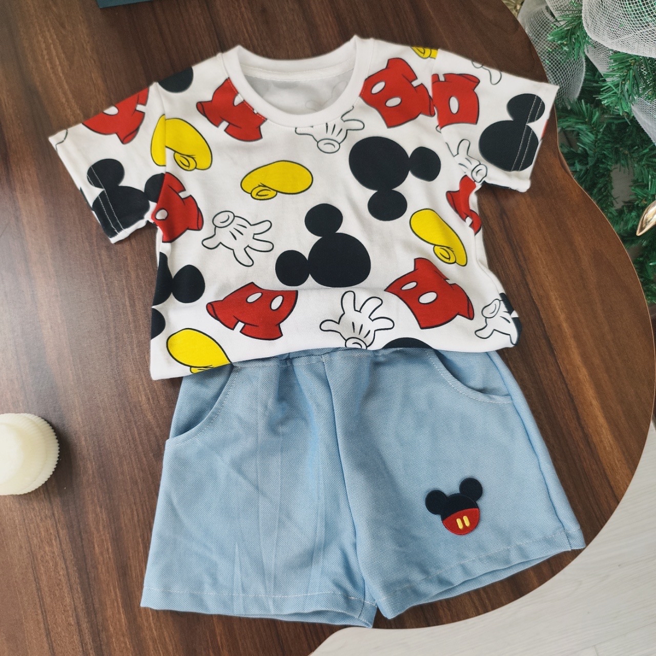 預訂款~米奇短袖套裝