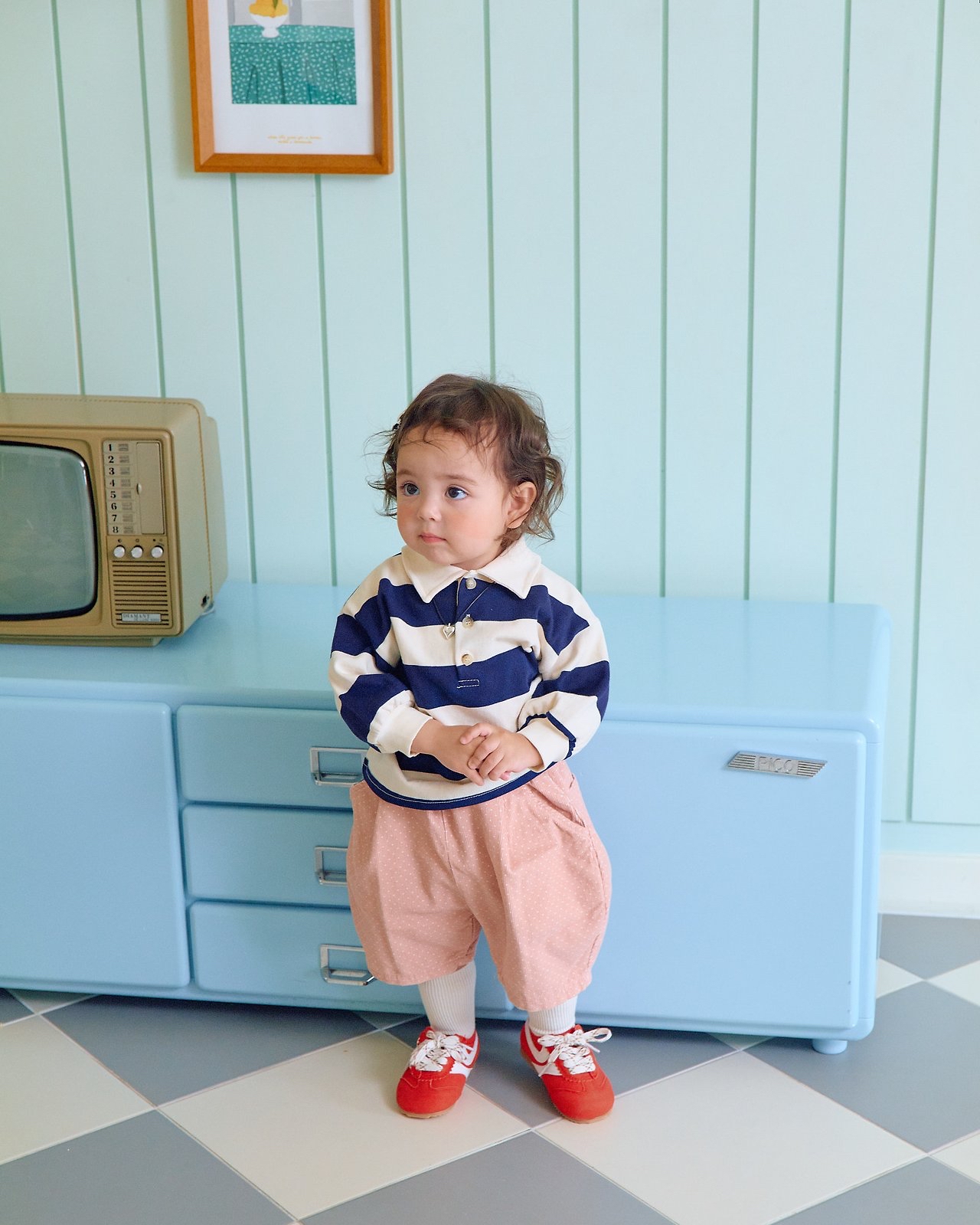 OOTT | Petit Dot Pants (Crop Pants)