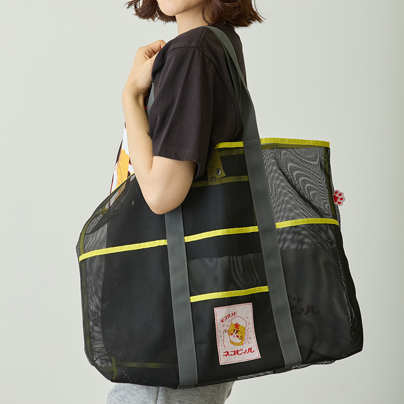 🎀【預訂】 mofusand 網袋  Black