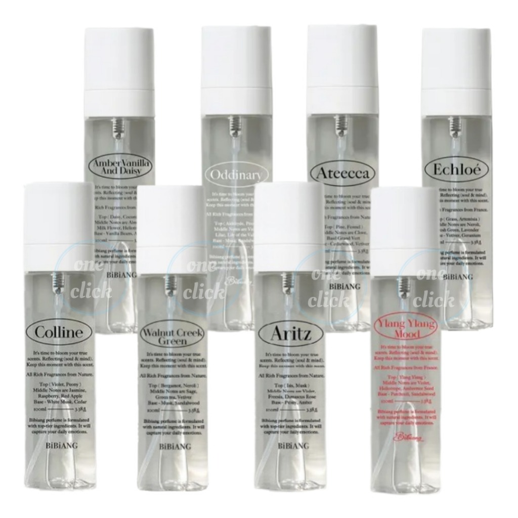 BIBIANG 衣物/室內香氛噴霧 Room Perfume Fabric Spray 100ml (多款香味選擇)