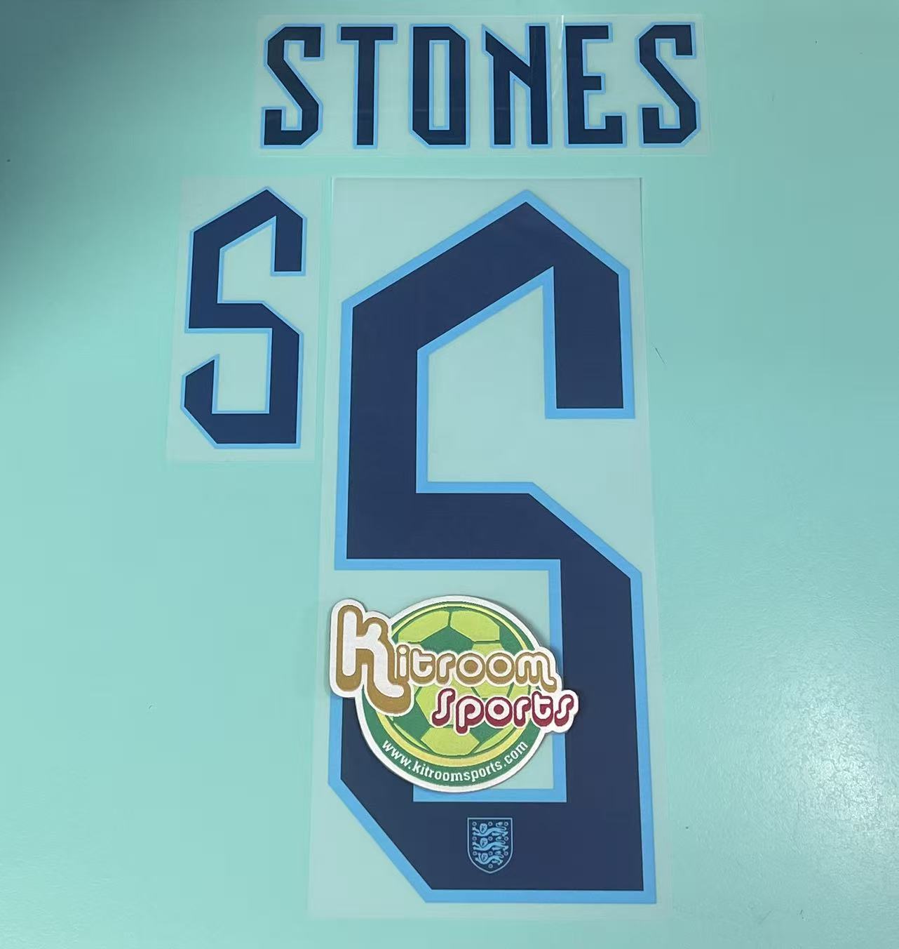 2022  England Home Nameset #5 STONES