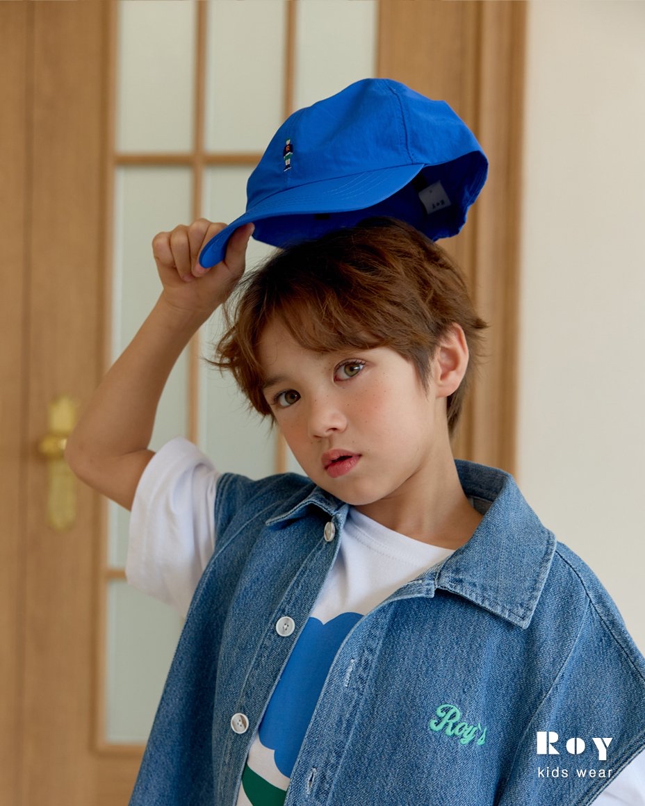 Roy | 超薄軟熟牛仔背心(親子) (Dark Blue M100-110/L110-120/Adult)