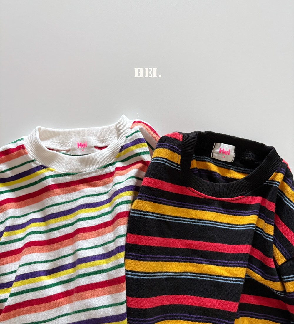 Hei | Multi-Stripe T-Shirt