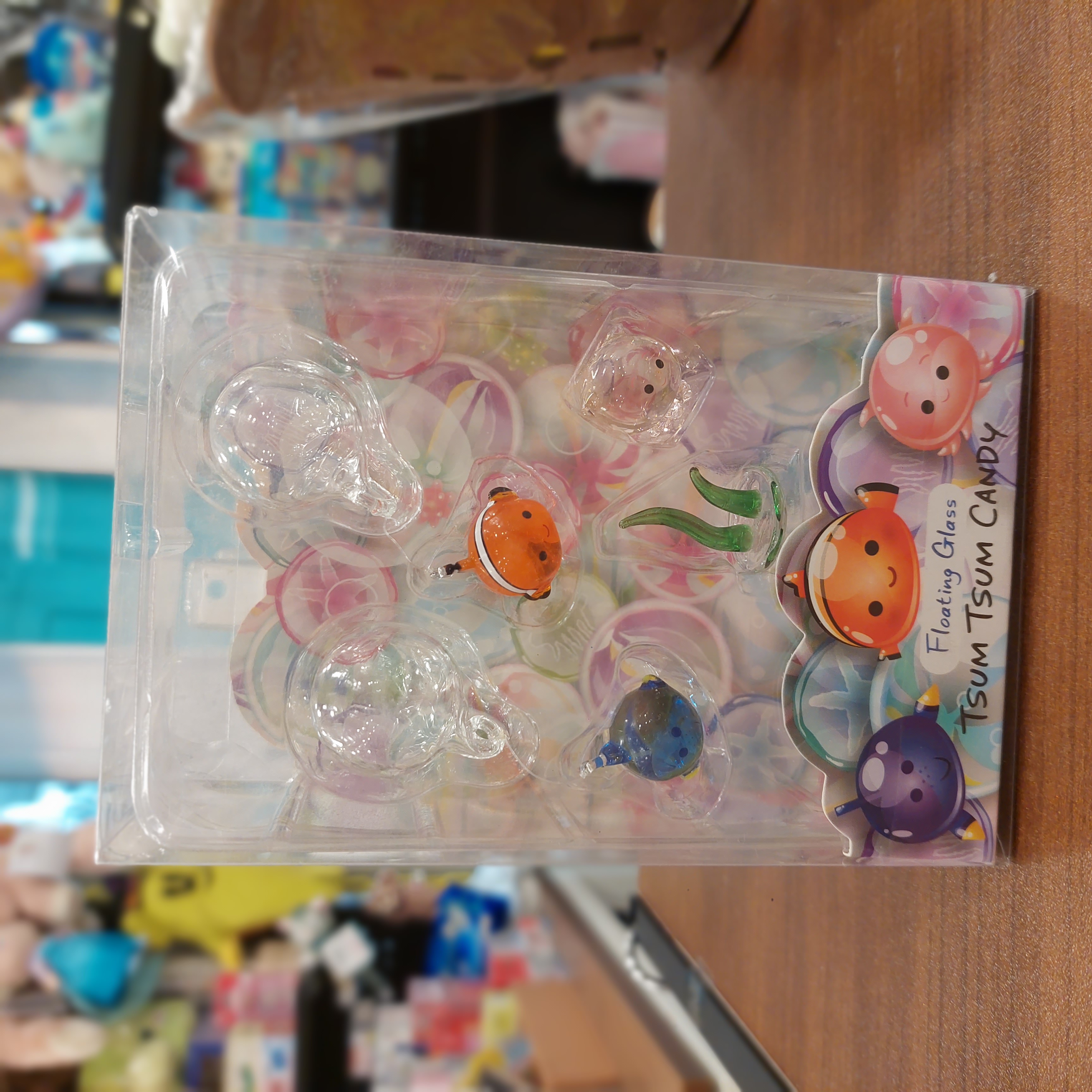 原裝日本 Finding Nemo 海底奇兵 玻璃浮水 裝置擺設