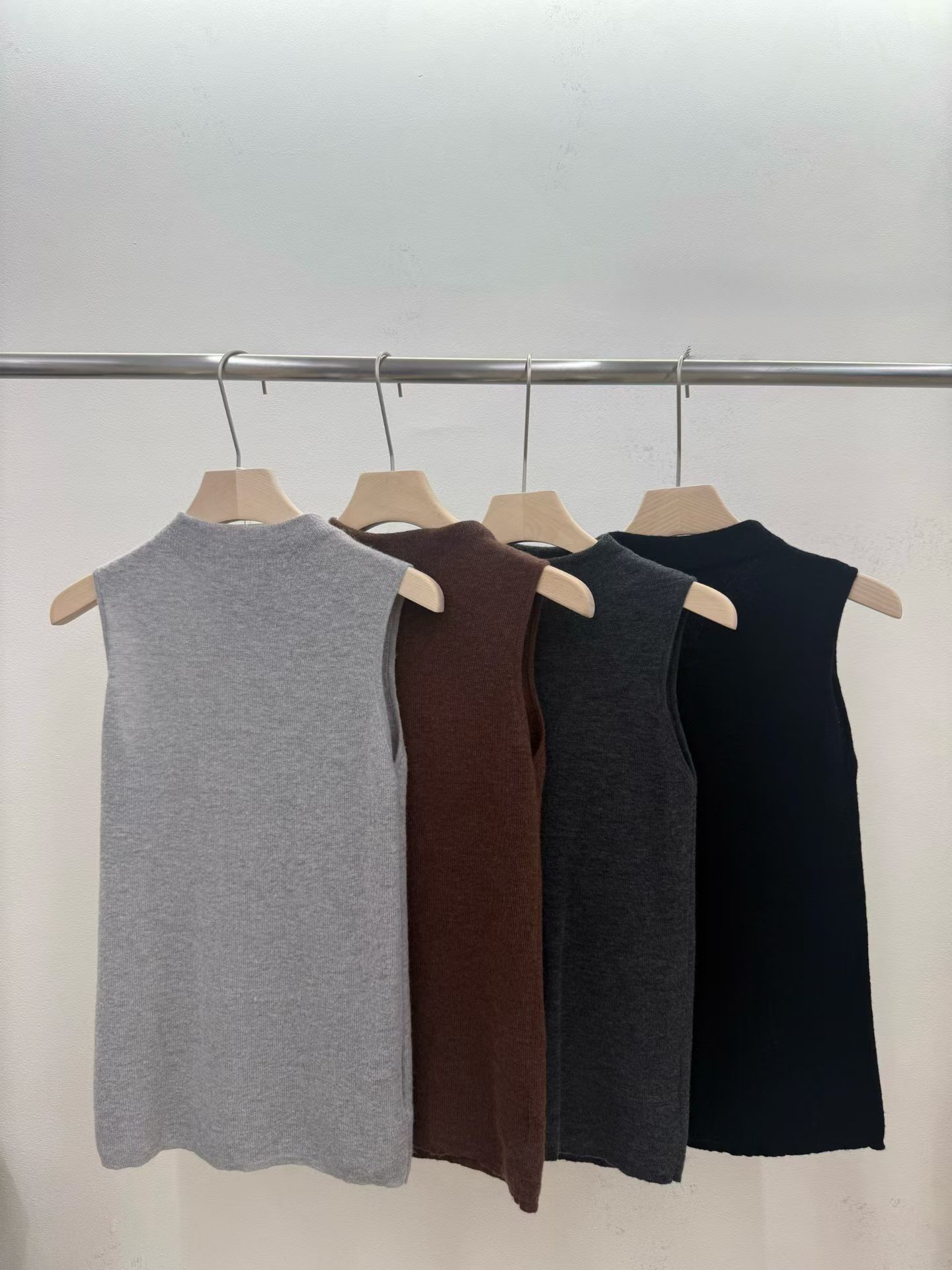 Front knot knit set up