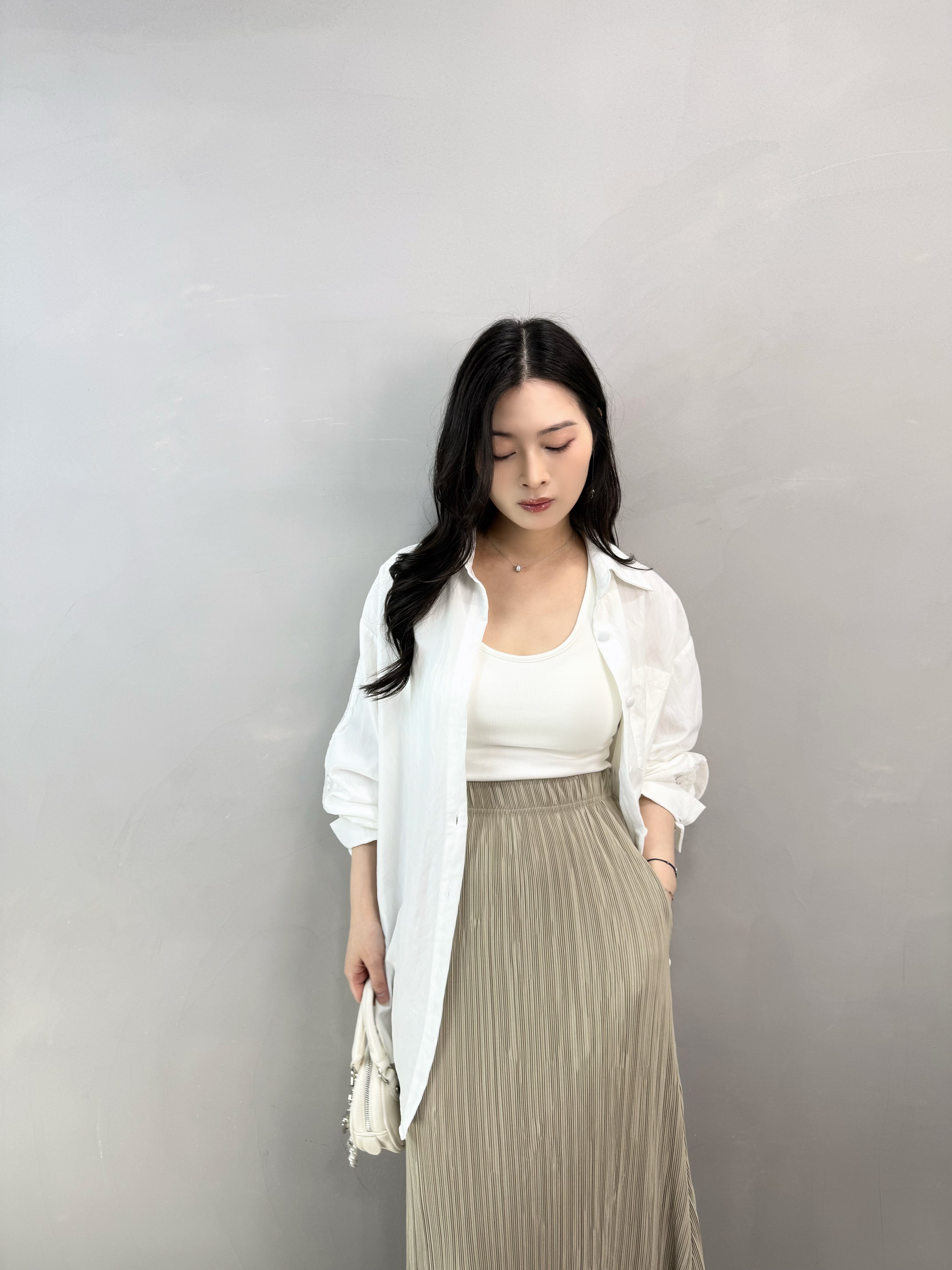 L70 Lace袖邊恤衫