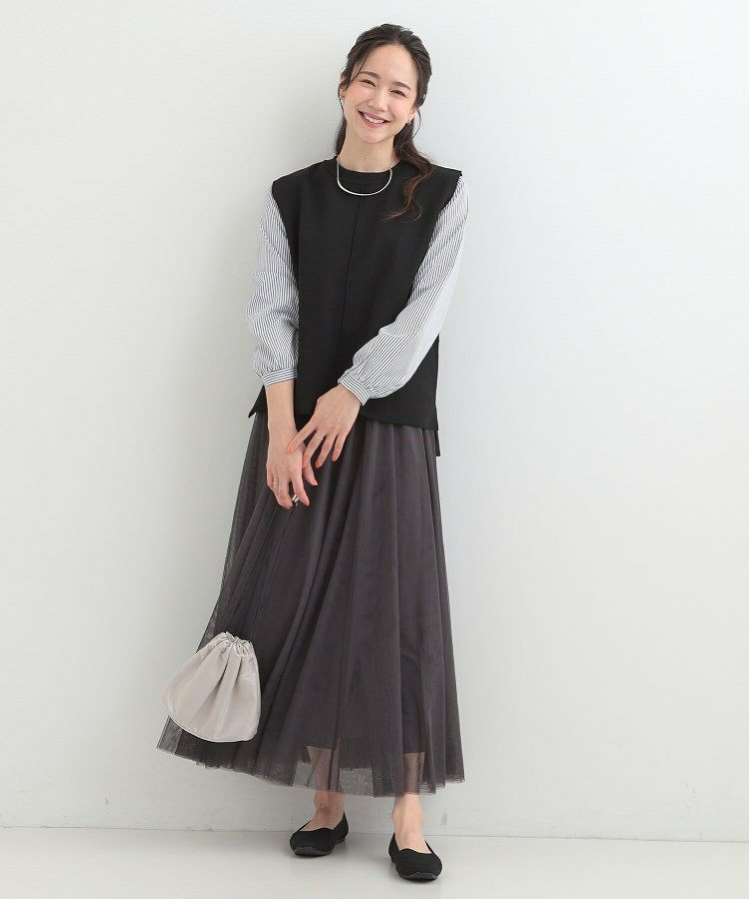 🆕【⭐訂購⭐】  🇯🇵日本直送 🌀百搭時尚針織背心+襯衫 兩件式套裝［4款選］🌀 [ELCA-0070][260319]