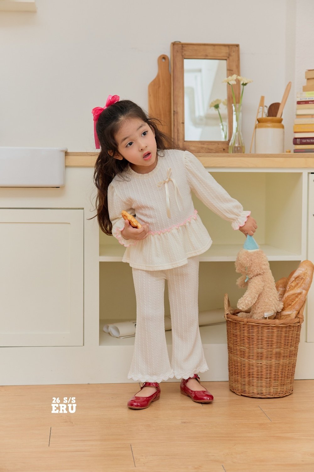 蝴蝶結🎀 喇叭褲套裝