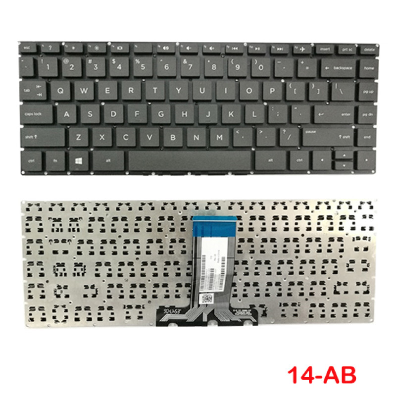 DSLA REPLACEMENT LAPTOP KEYBOARD HP Pavilion 14AB 14-AB 14AL 13-U 14-AL W118 Tpn-Q171 Q158