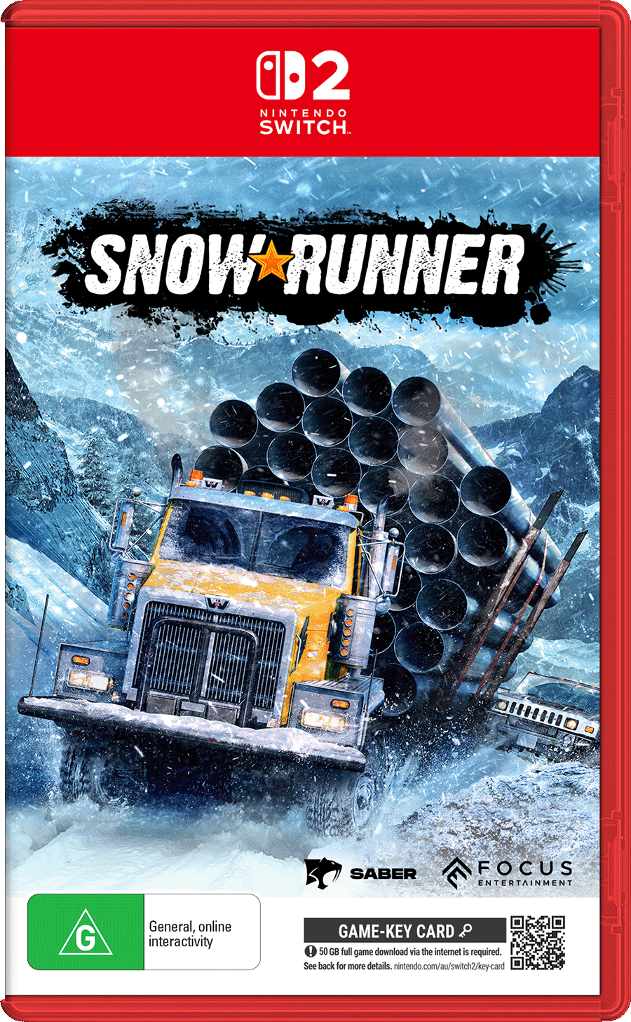 【預售 26/6】SW2 雪地奔馳 SnowRunner 中/英/日文  (亞洲封面) PO0778