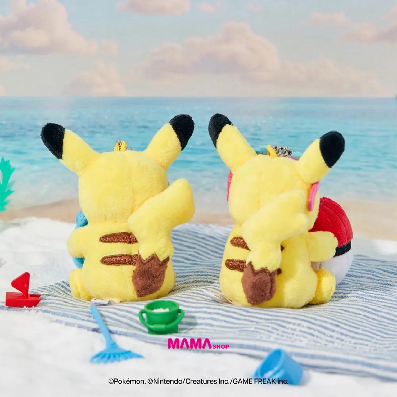 韓國直送 Pokémon x OLIVE YOUNG公仔掛飾