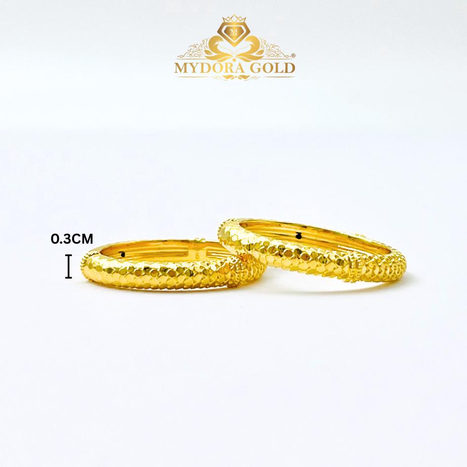 MYDORA Cincin Mini Sisik Sparkle (5G) l EMAS 916/22K