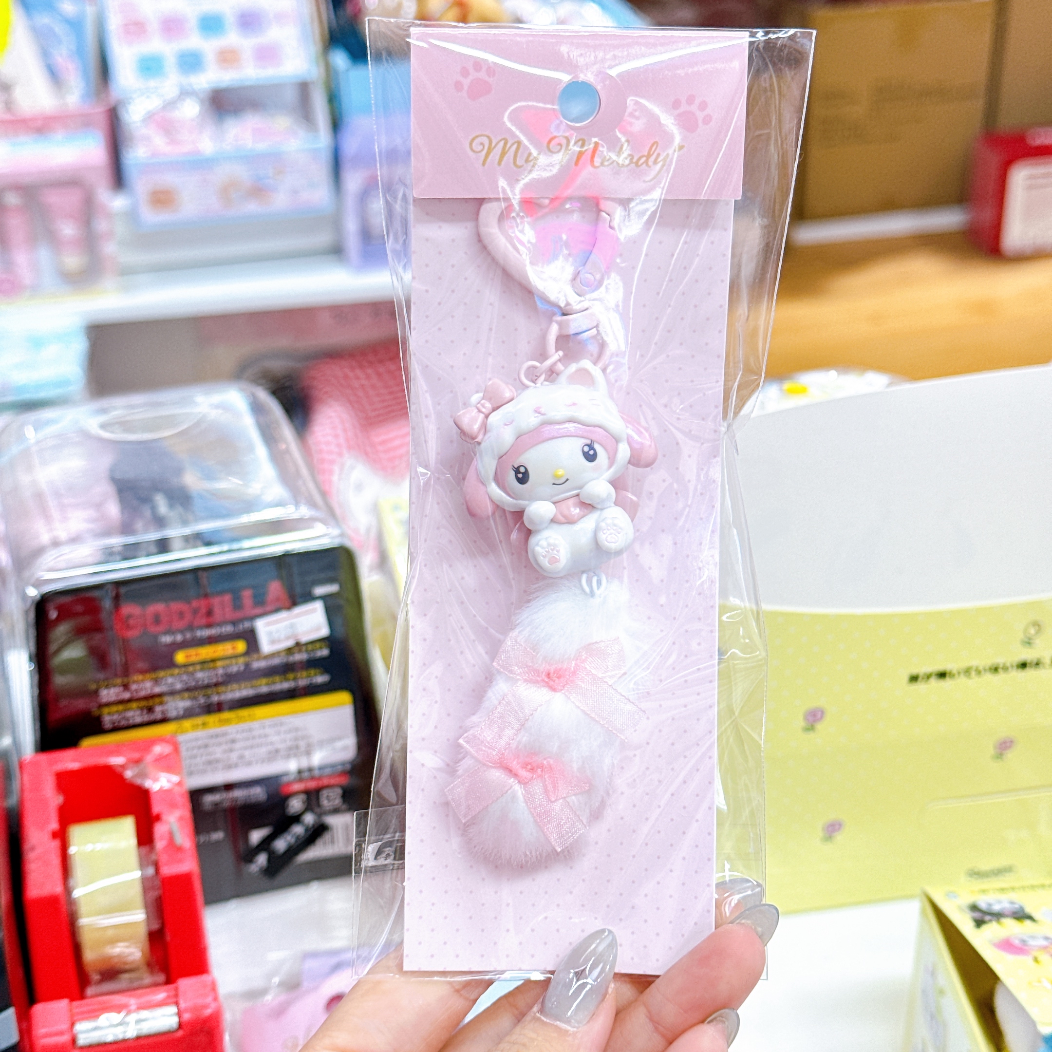 日本直送sanrio 貓貓系列電話繩