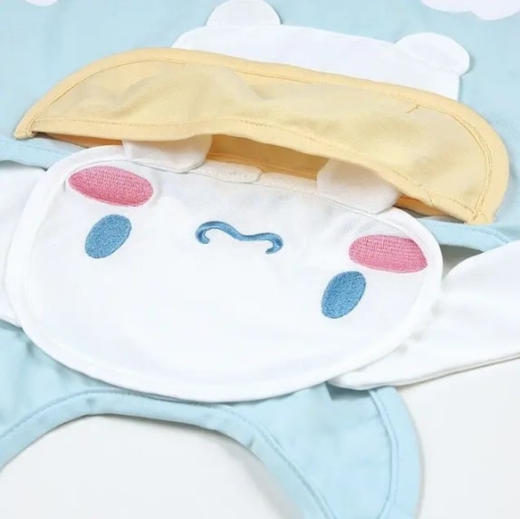 Skater Cinnamoroll 嬰兒圍裙 衣圍裙 飯兜 嬰兒圍兜護衣 平行進口