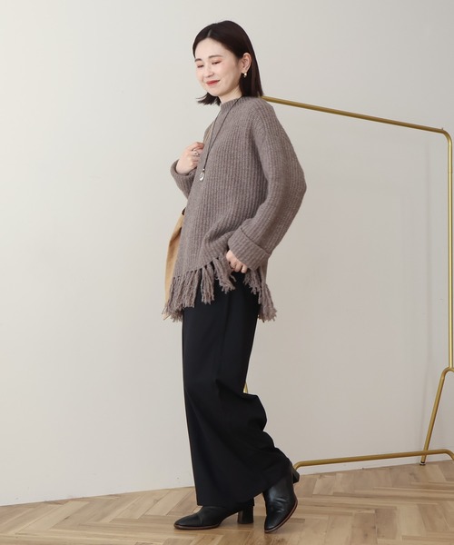 流蘇慵懶感冷衫