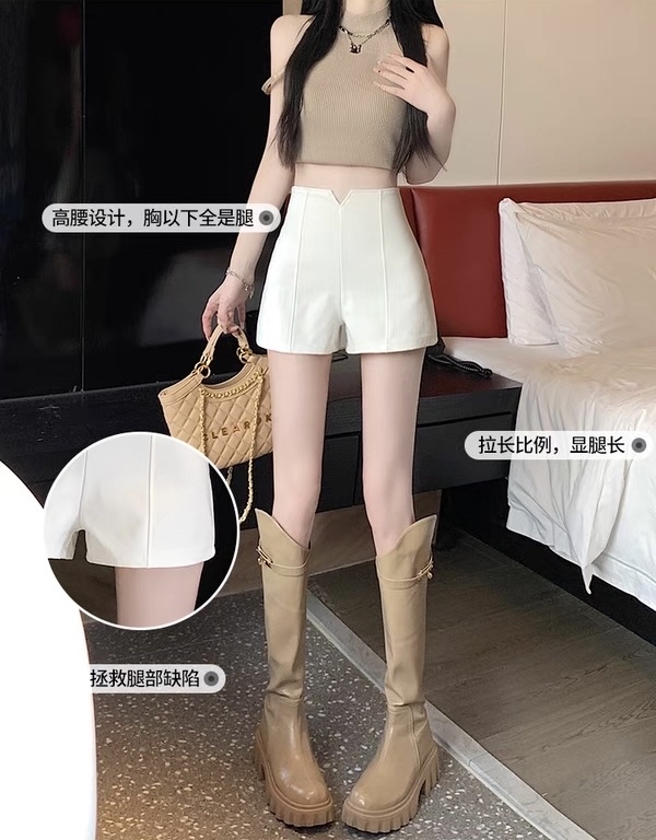 PT206高腰百搭短裤