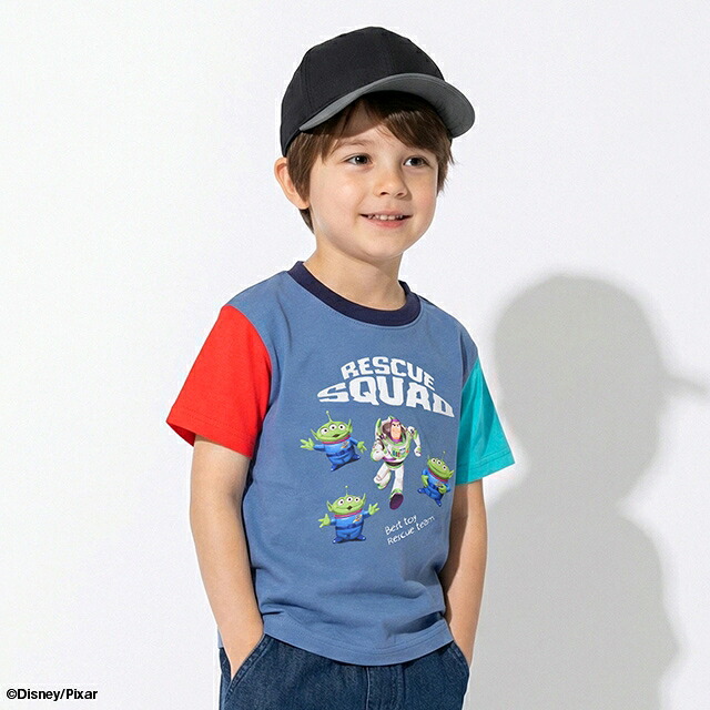 🆕【⭐訂購⭐】 🇯🇵日本直送 🌀#ToyStory ❣️ #親子裝❣️ 拼色袖印花短袖 tee［2款選］ 🌀 [ELCA-0006] [230309]