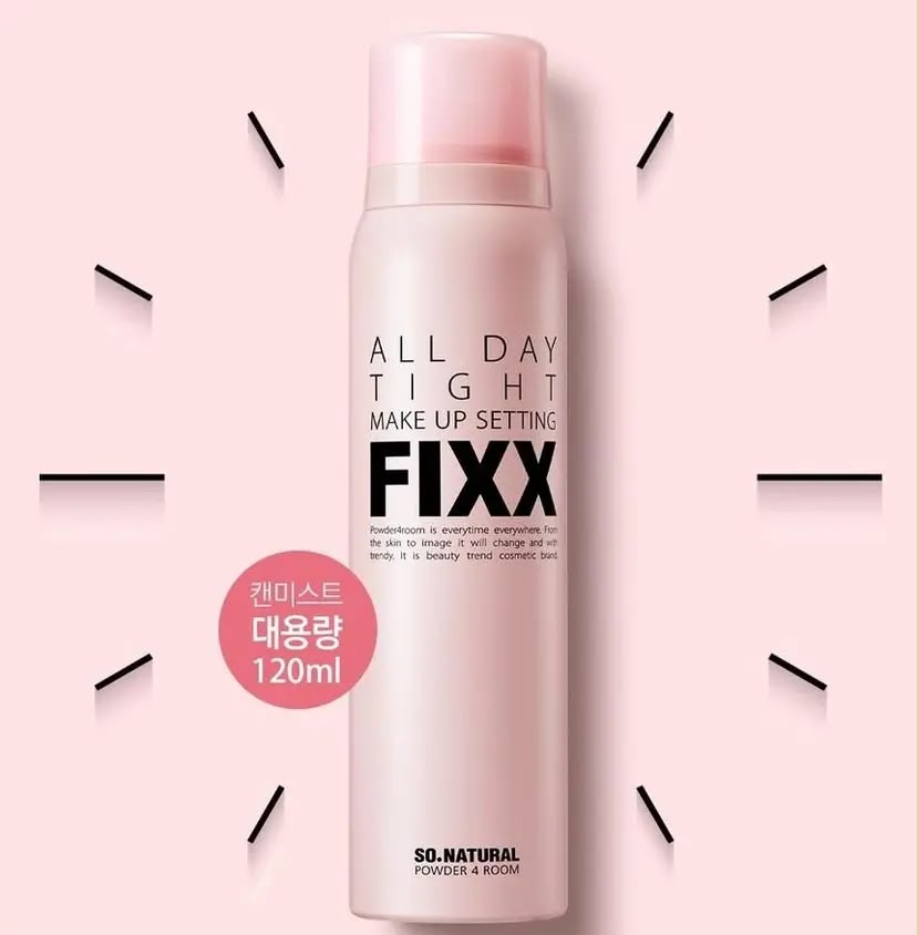 So Natural - 【增量版120ml】長效保濕控油定妝噴霧 120ml