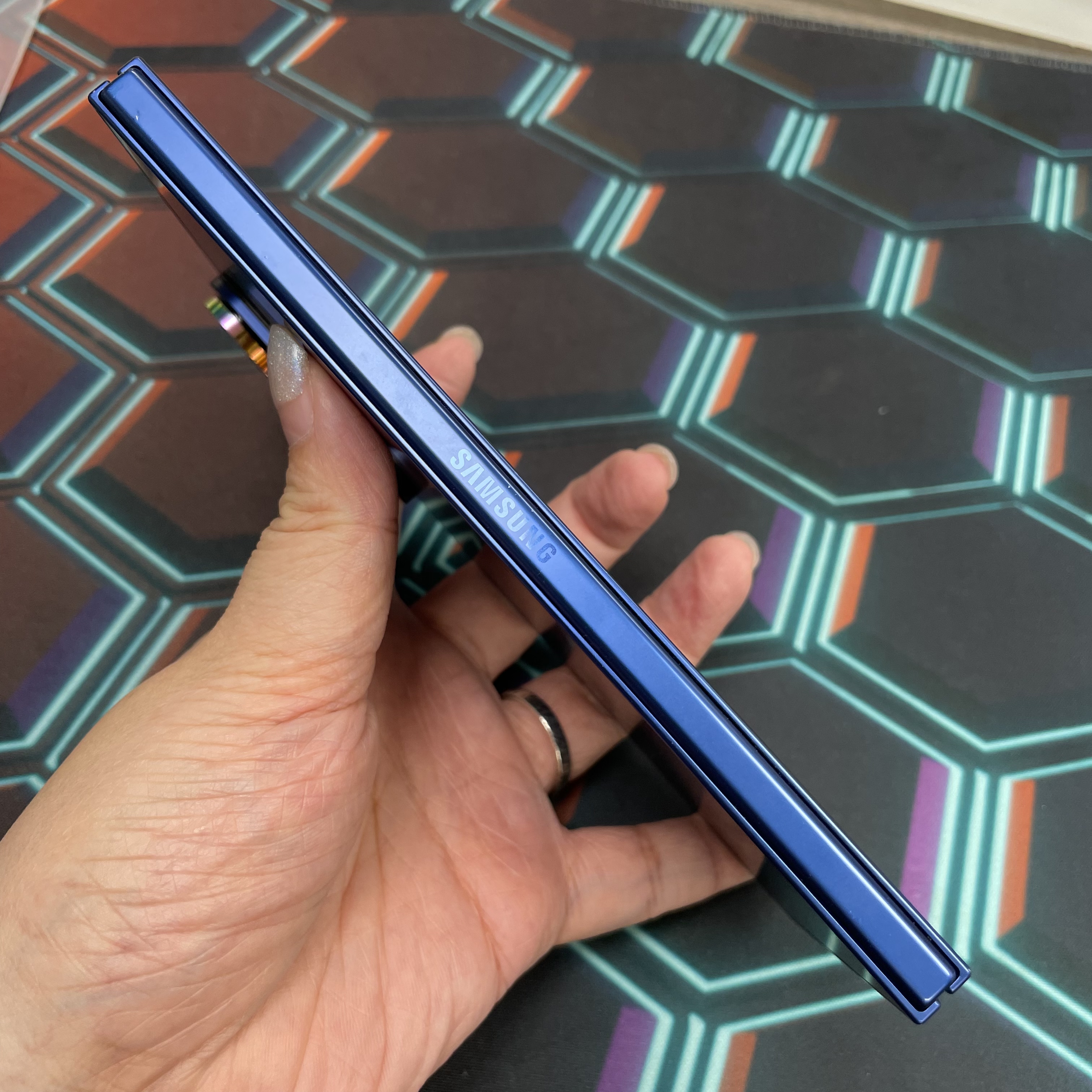*7566 Galaxy Z Fold 7 勁靚機 12+512GB 藍色 blue