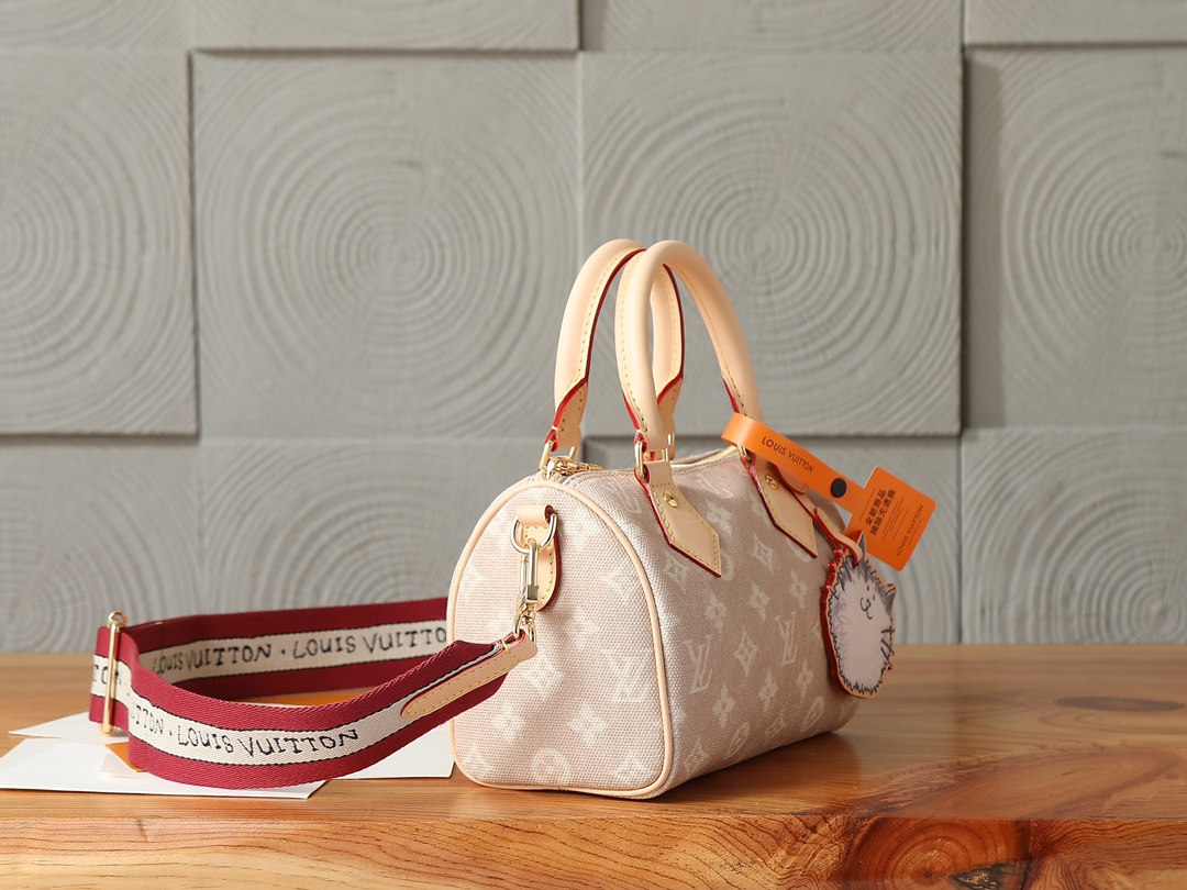 LV Louis Vuitton Speedy Bandouliere 20