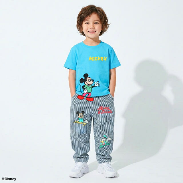 🆕【⭐訂購⭐】🇯🇵 日本直送 🌀#Disney #Mickey / #Minnie 不規則剪裁下擺短袖Tee🌀[ELCA-0097][260318]