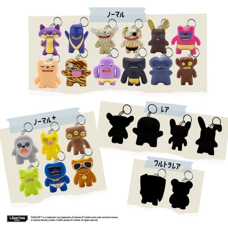 日版 Fuggler 盲盒 牙寶 牙怪 Gold Edition 黃金版 Key Chain 匙扣 隨機抽