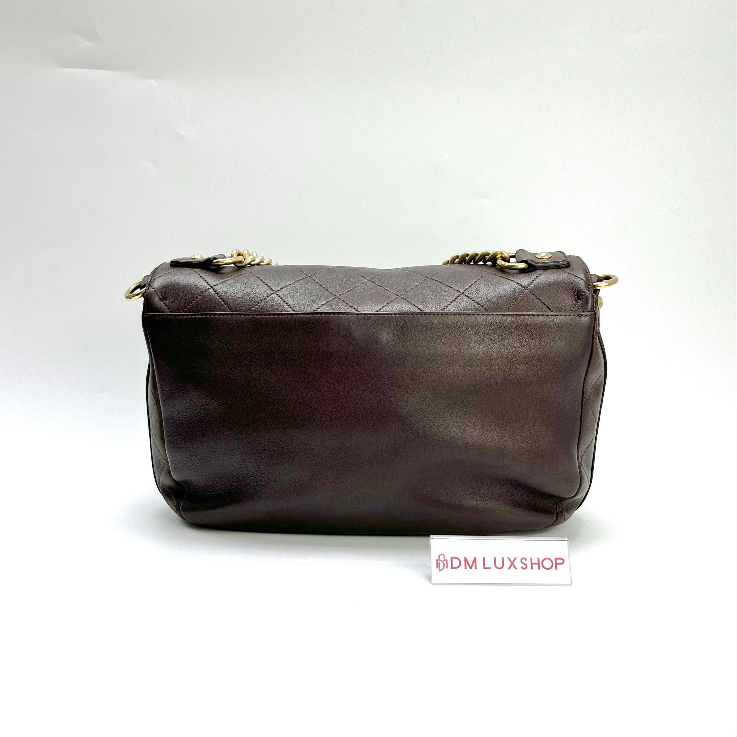 Chanel Paris-Rome Brown Messenger GHW (Serial 23)