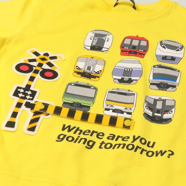 🆕【⭐訂購⭐】🌀 🇯🇵 日本直送 JR常規線列車印花 移動閘板 短袖T恤［2款選］🌀 [ELDA-0243][260526]