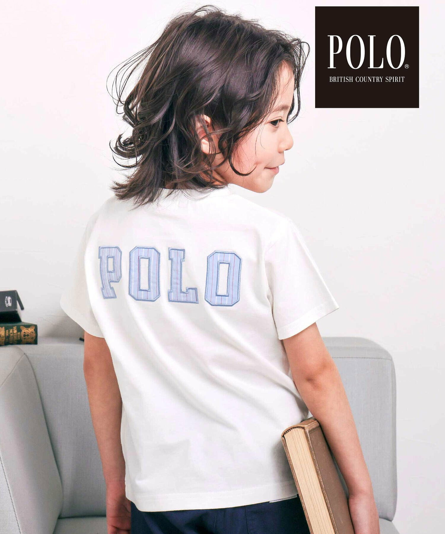 🇯🇵預訂 日本直送🇯🇵Slap Slip x Polo Bcs三色標誌後背刺繡貼花短袖T恤