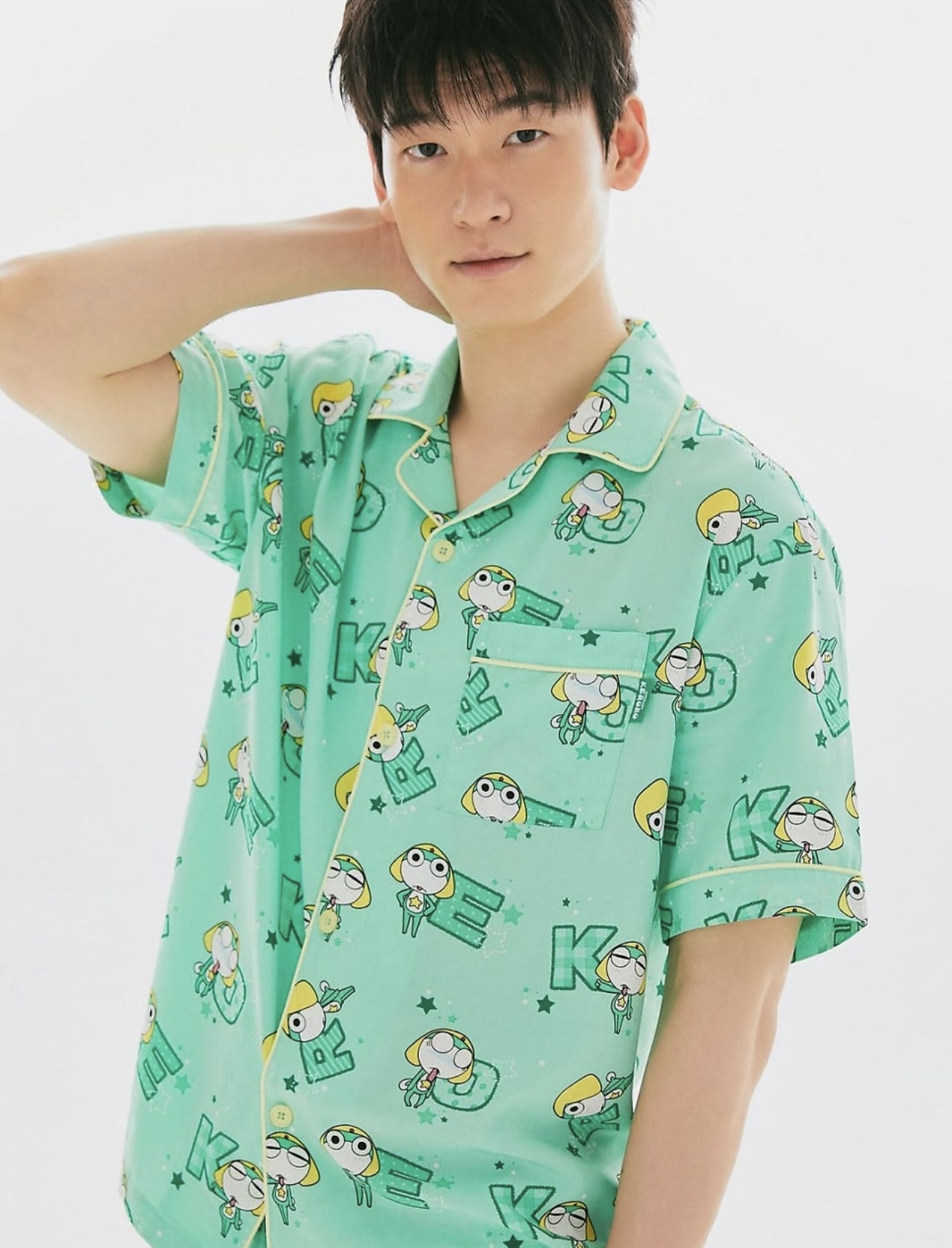 🇰🇷韓國SPAO x KERORO限量版短䄂睡衣套裝