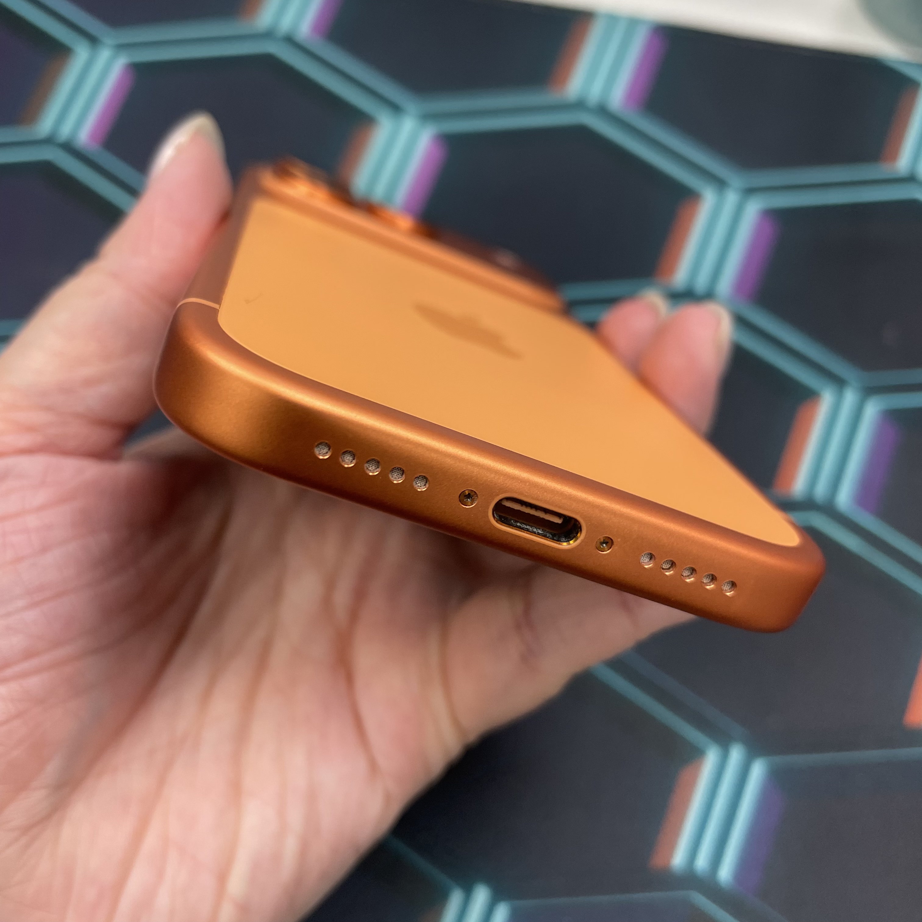 *6593 17 Pro 完美機 256GB 電100 橙色 orange