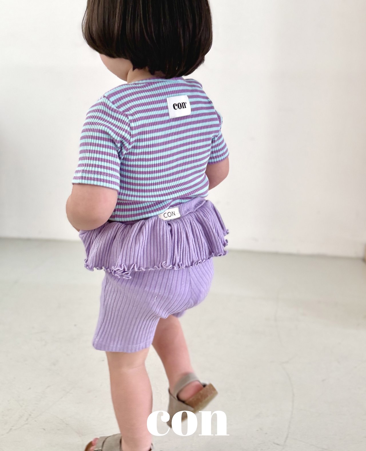 Con | skirtleggings (Purple/Green size 4(97-107)