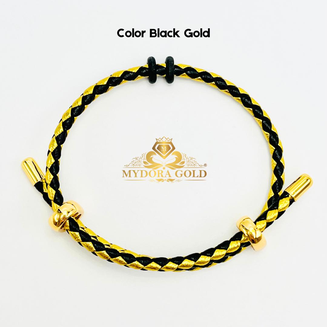 MYDORA Adjustable Leather Bracelet