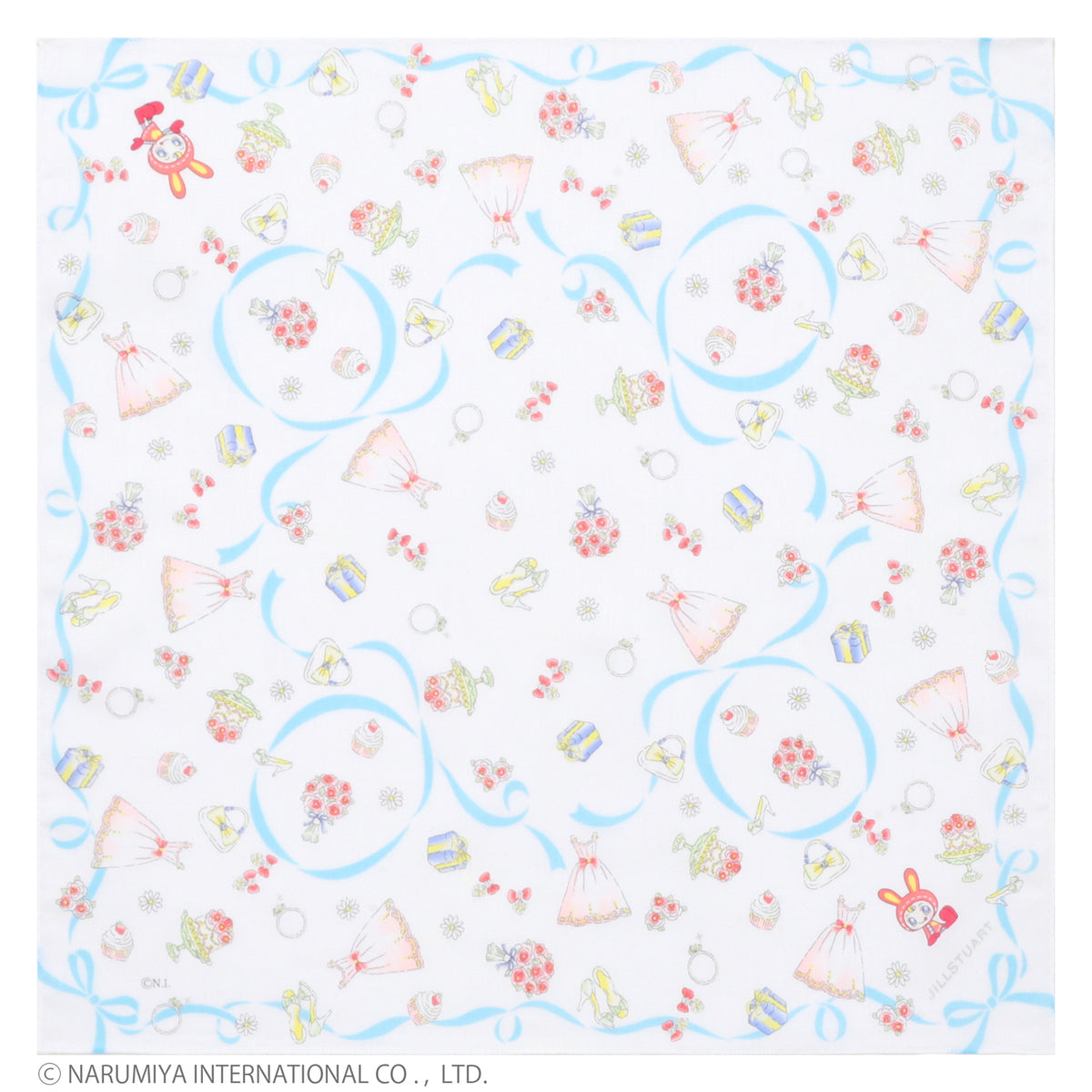 🎀【預訂】JILL STUART ×mezzo piano 印花手帕 B