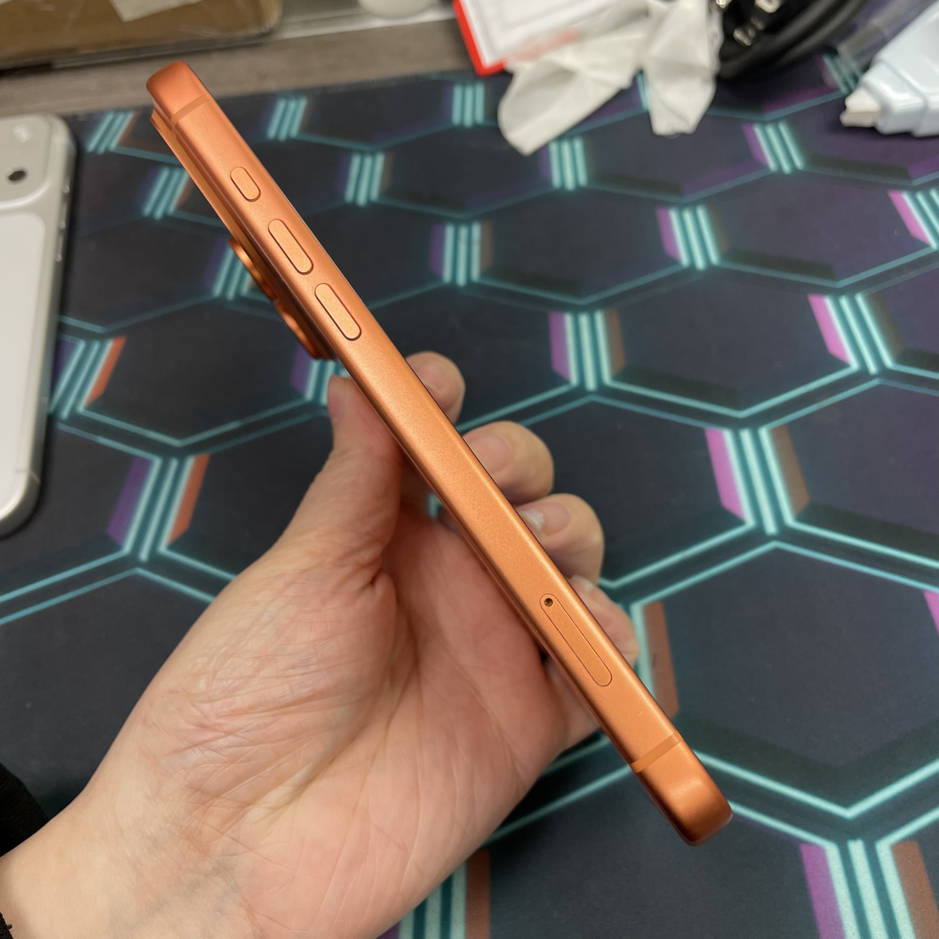 *8358 17 pro max 完美機 256GB 電100 橙色 orange
