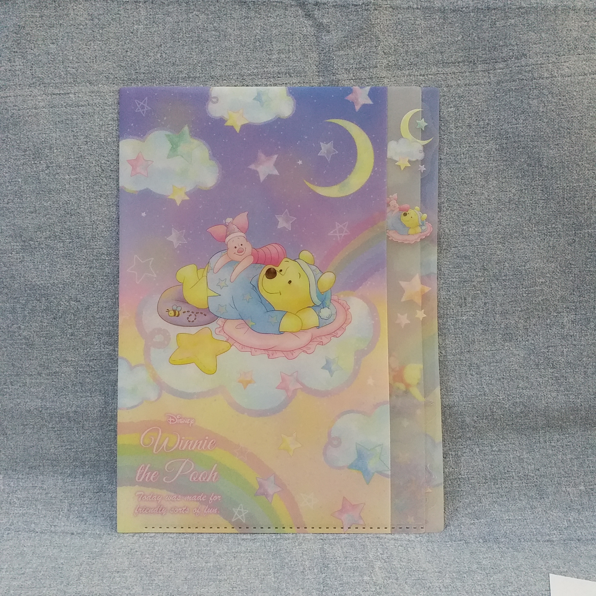 [現貨] [日本直送] 小熊維尼 {5層 A4 File TF583181}