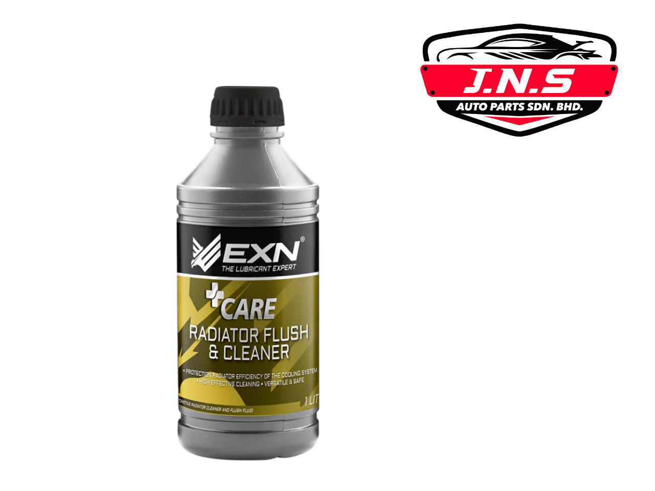 EXN +Care Radiator Flush & Cleaner 1L Automotive Cooling System Cleaner