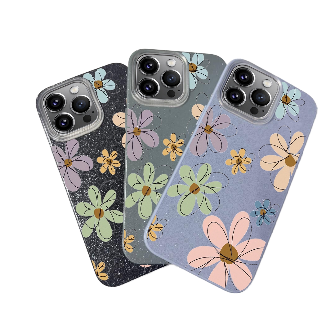 BLING CASE PHONE FOR IPHONE - DESIGN FLOWER E