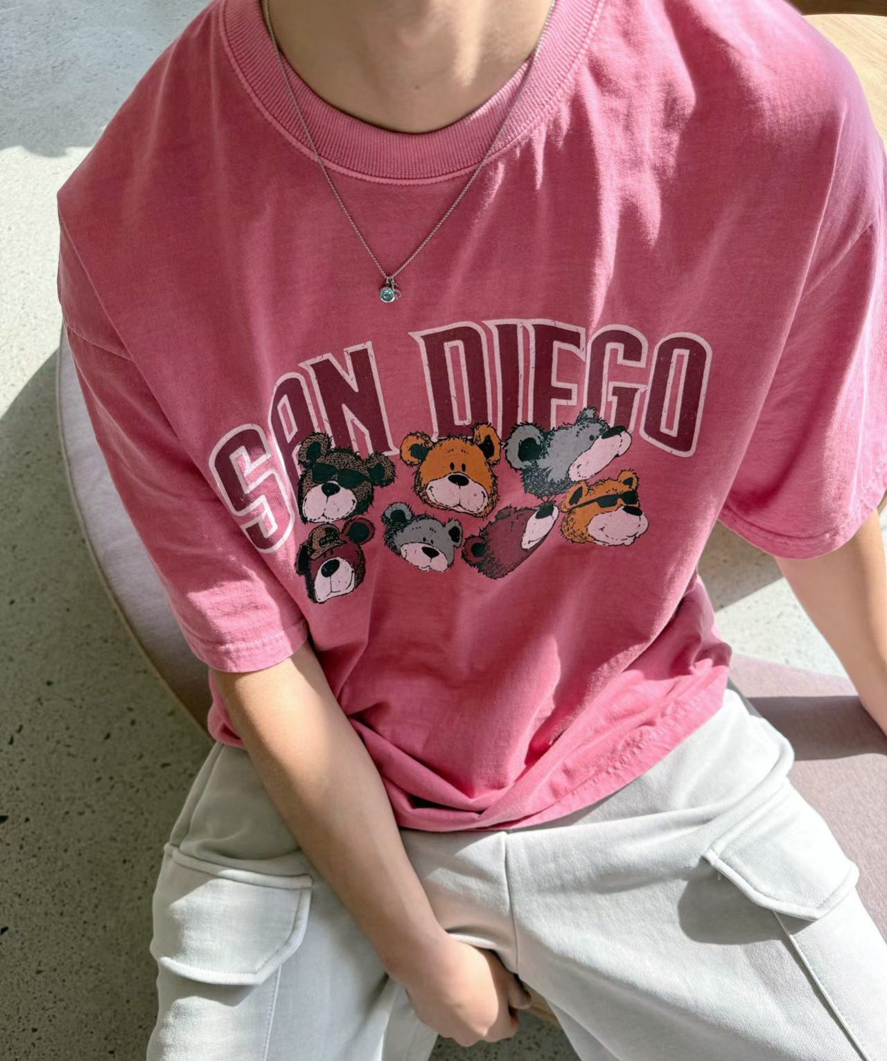 🍀初春優惠🌼 Retro熊熊print Tee