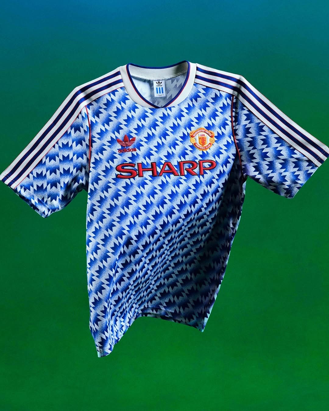 1990-92 曼聯 作客 復刻 球迷版 短袖