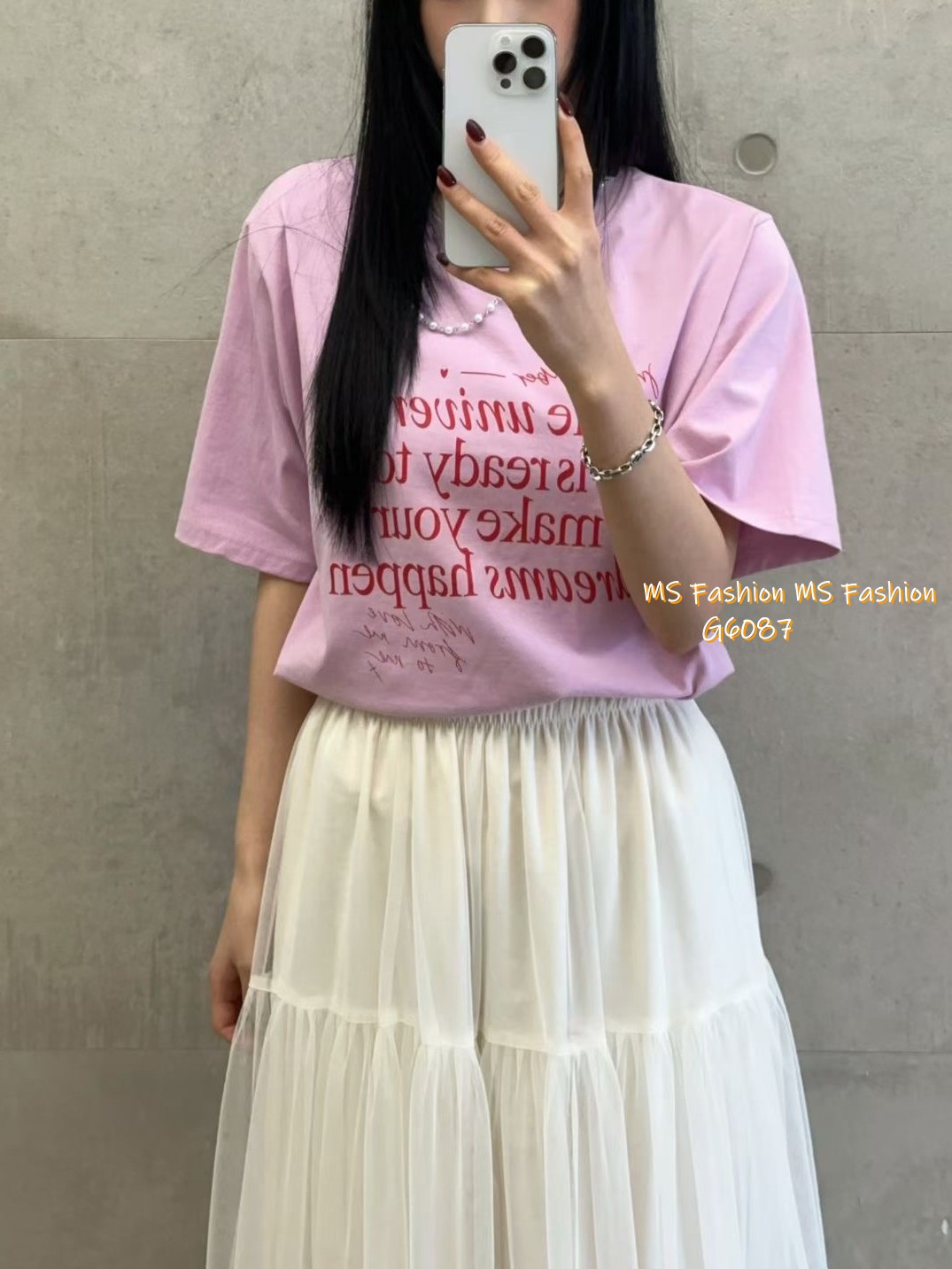 G6087 韓國🇰🇷字母珠鏈top