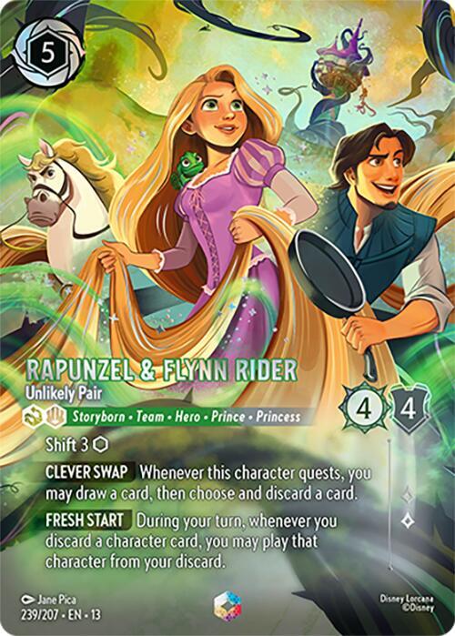 Rapunzel & Flynn Rider - Unlikely Pair (Enchanted) - Attack of the Vine! (13)