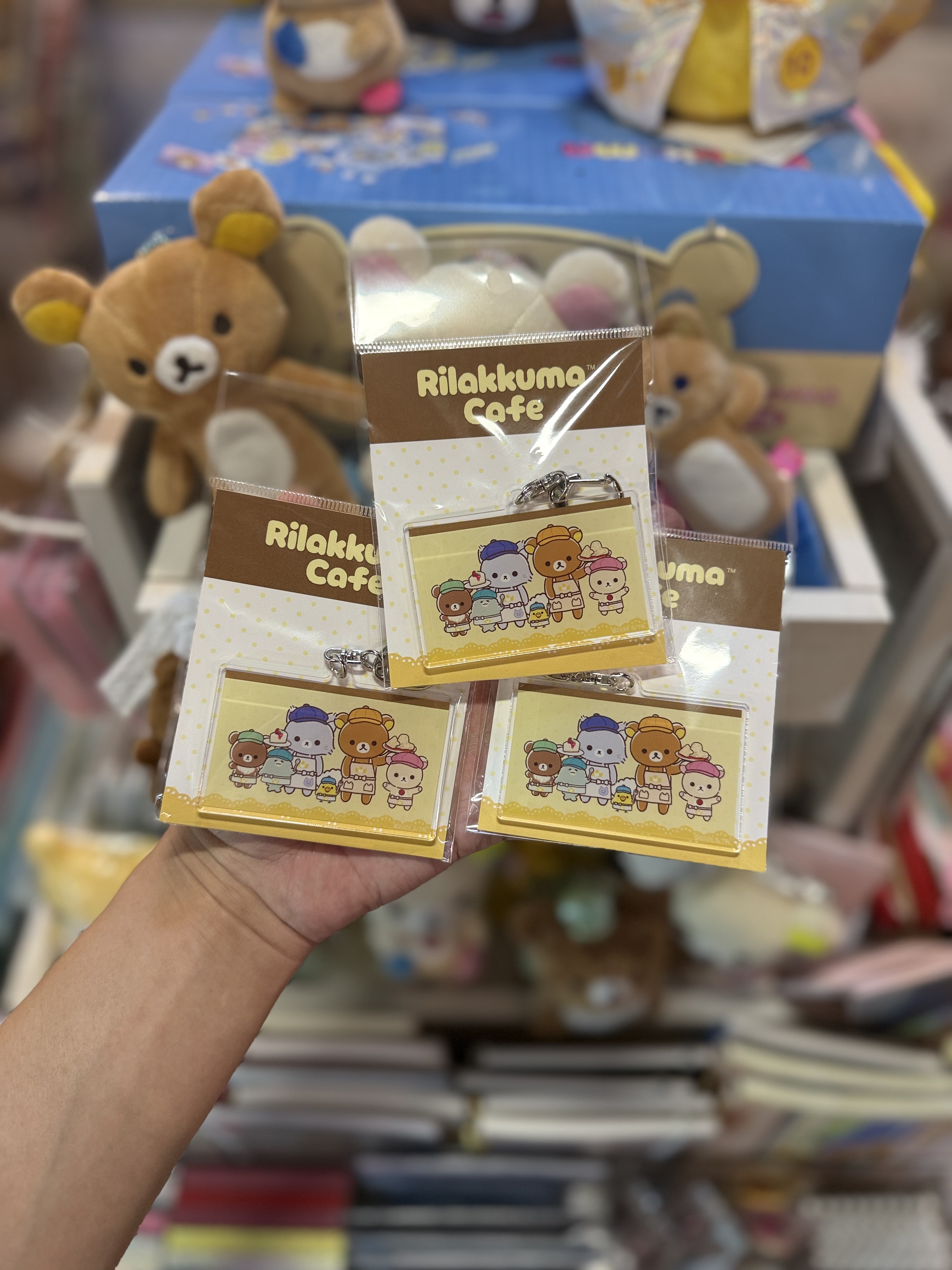 《現貨》全新日本rilakkuma 動畫cafe限定匙扣