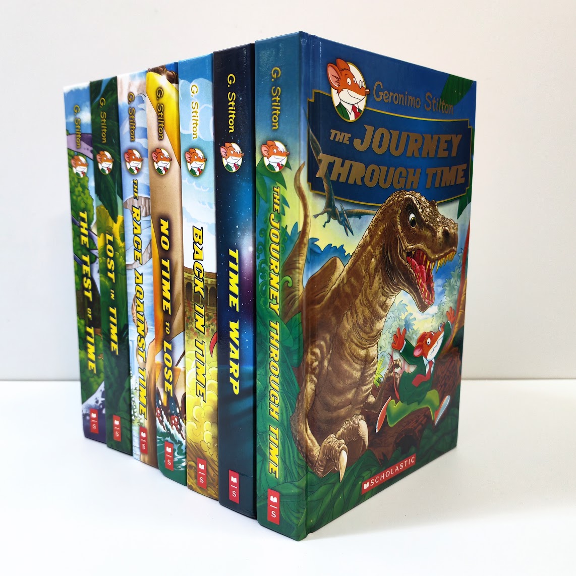 Geronimo Stilton Journey Through Time 8 books 老鼠記者時空穿梭世界8冊    S66