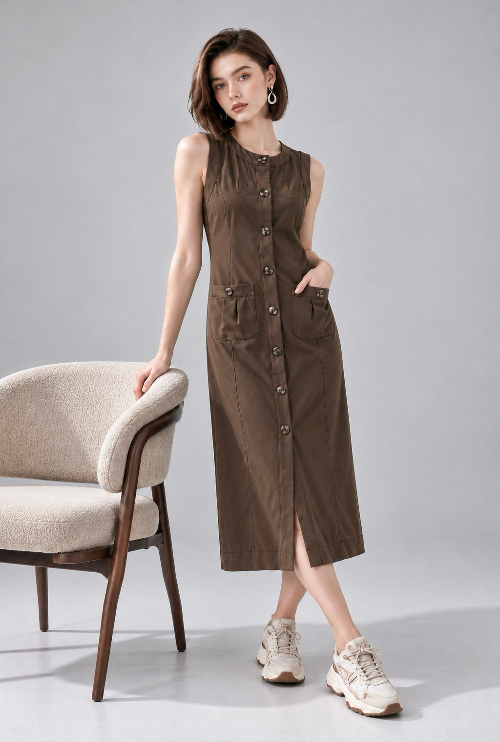 935916 Urban Chic Midi Dress