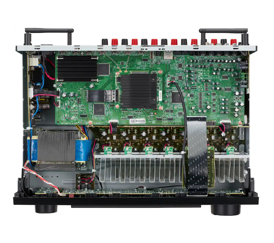 Denon AVR-X1800H 7.2 Ch. 80W 8K Dolby Atmos AV Receiver Powered by HEOS™